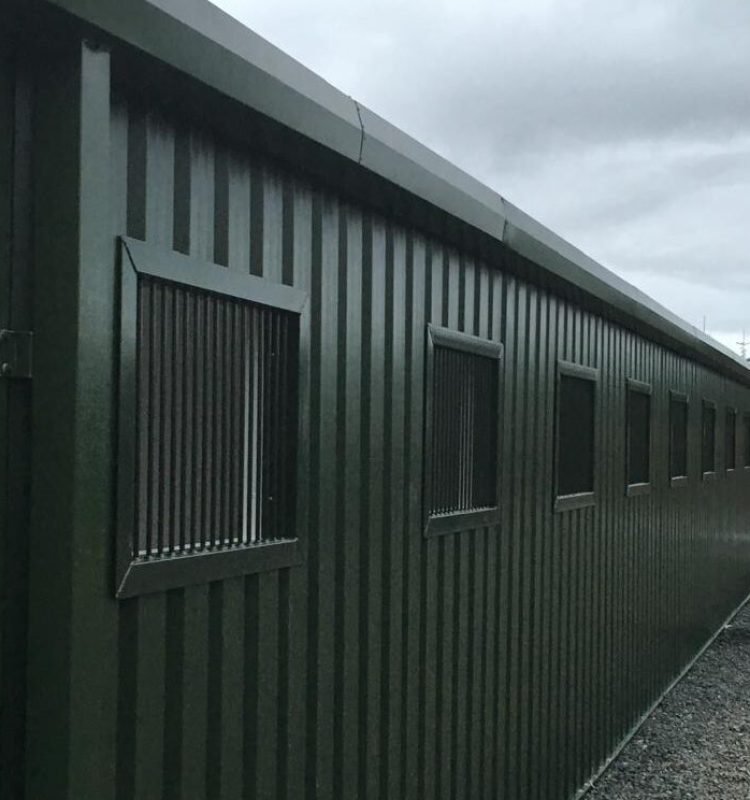 Enclosure Stage – External Walls Installed